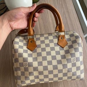 LV damier azur  speedy 25